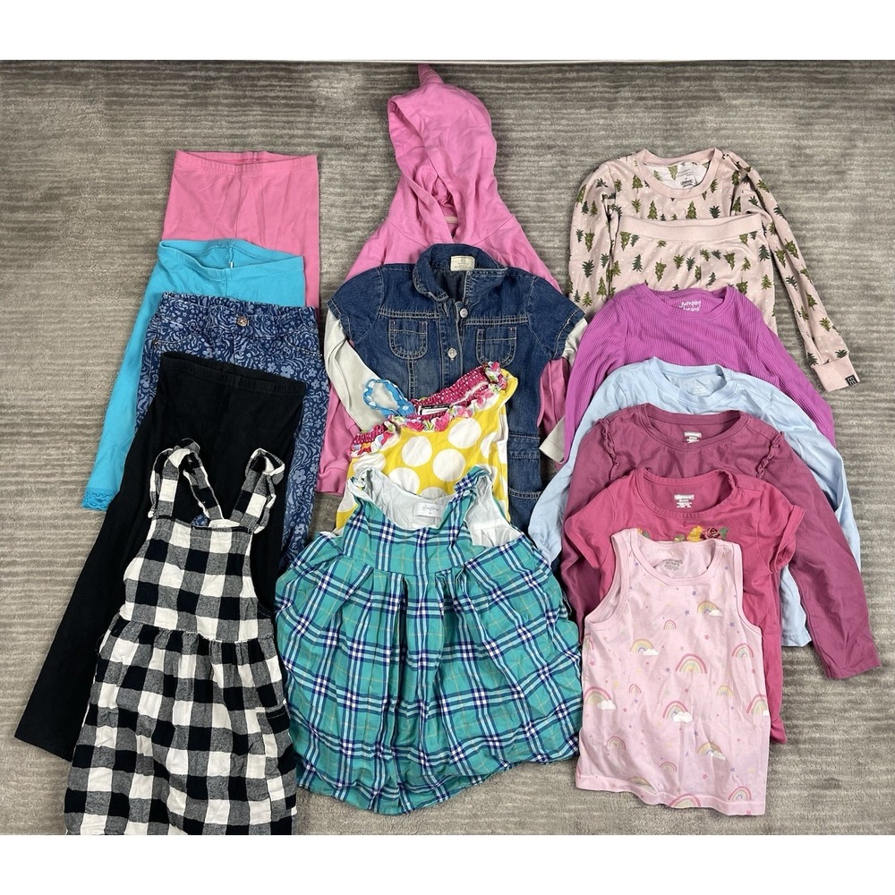 Lot of 16 Girls Clothes 5 5T Vince Camuto Cat & Jack Rare Editions Sweet Honey +